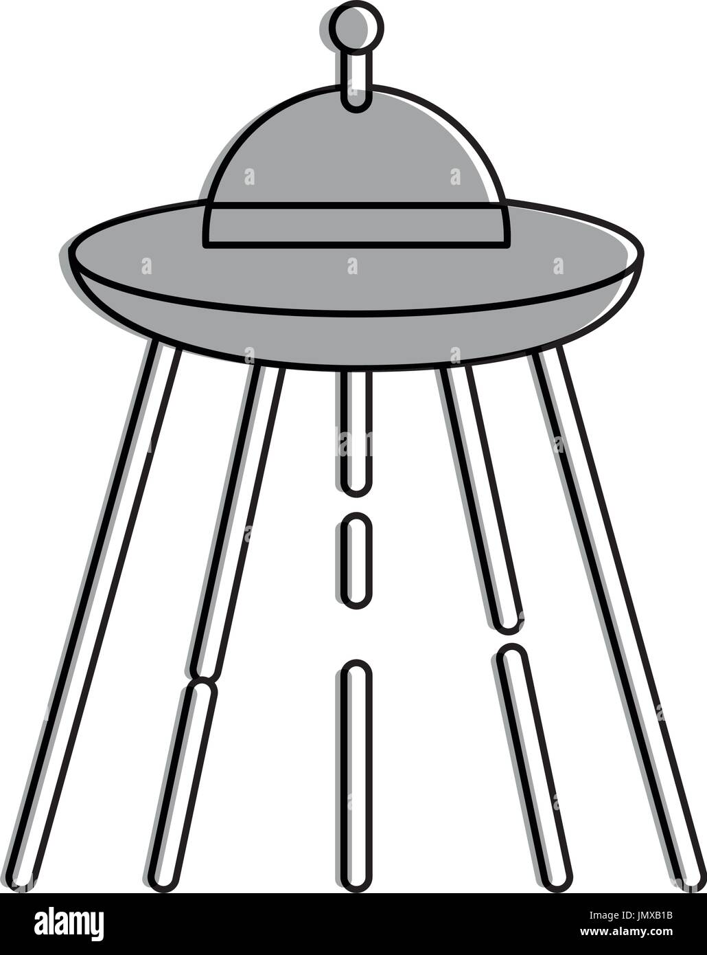 ufo flying isolated icon Stock Vector Image & Art - Alamy