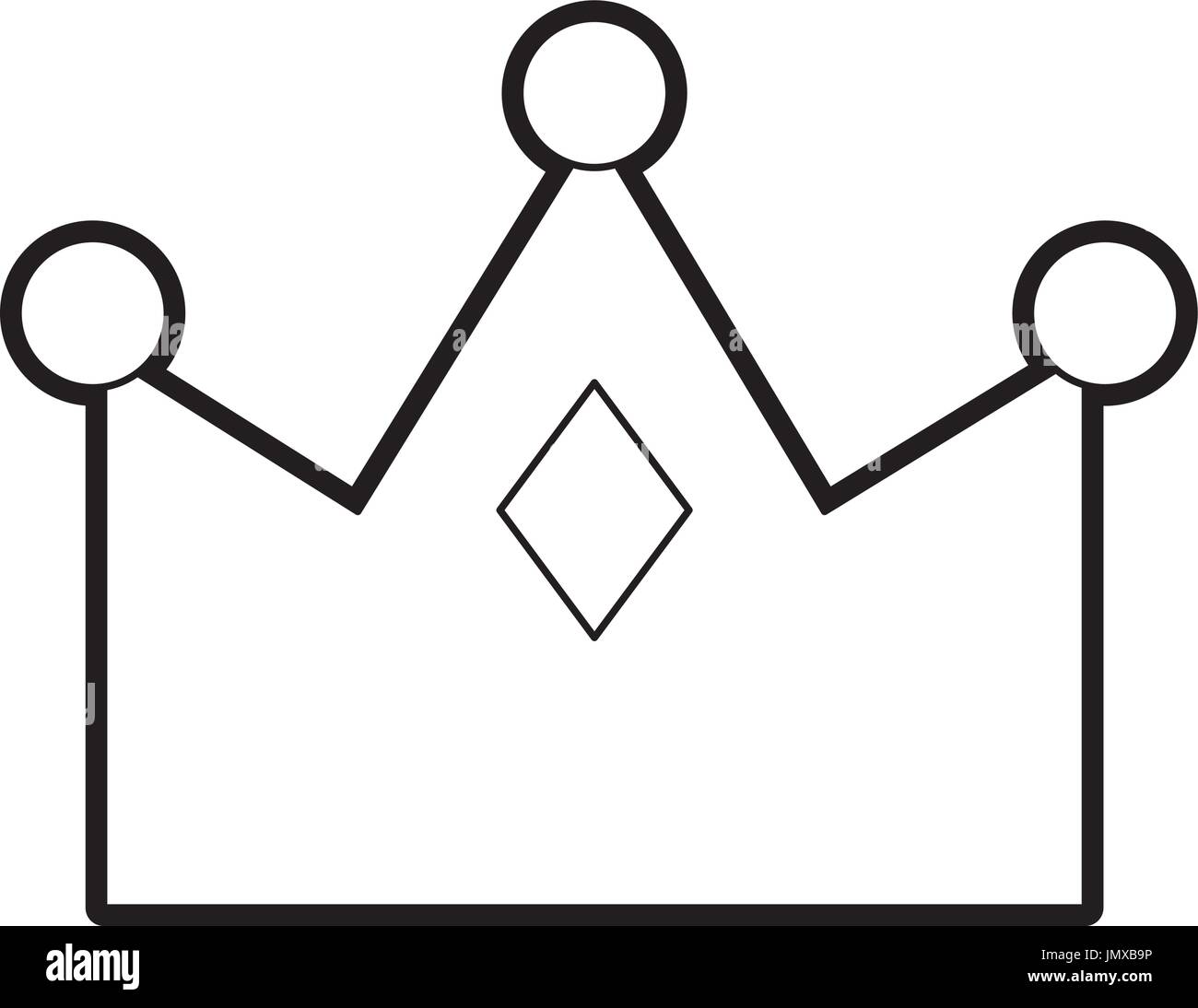 queen crown isolated icon Stock Vector Image & Art - Alamy