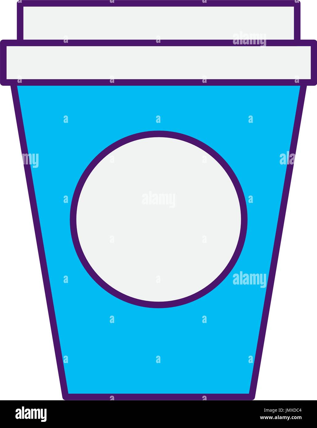 coffee plastic cup icon Stock Vector Image & Art - Alamy