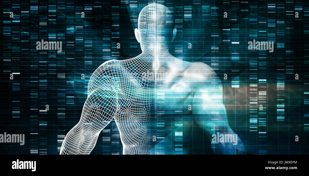 Future of Science Industry with Advanced Discovery Art Stock Photo - Alamy