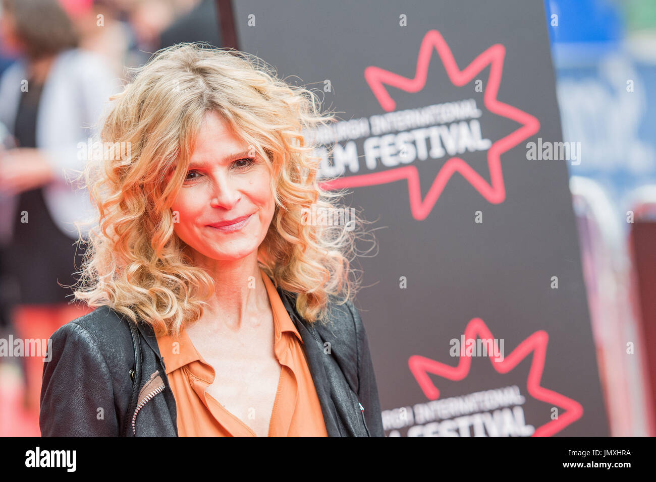 Picture: Kyra Sedgwick TYPE: OPENING NIGHT GALA (RED CARPET) TITLE: GOD'S OWN COUNTRY  (UK PREMIERE ) Stock Photo