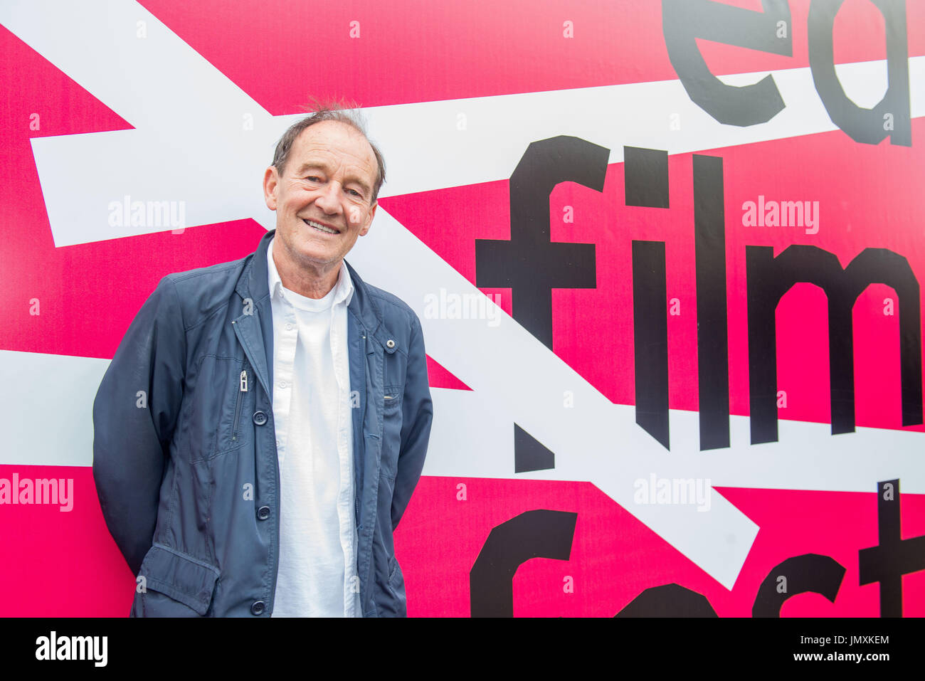 Picture: RED CARPET Filmhouse, David Hayman and writer peter Mcdougall at the premier of A sense of freedom Stock Photo