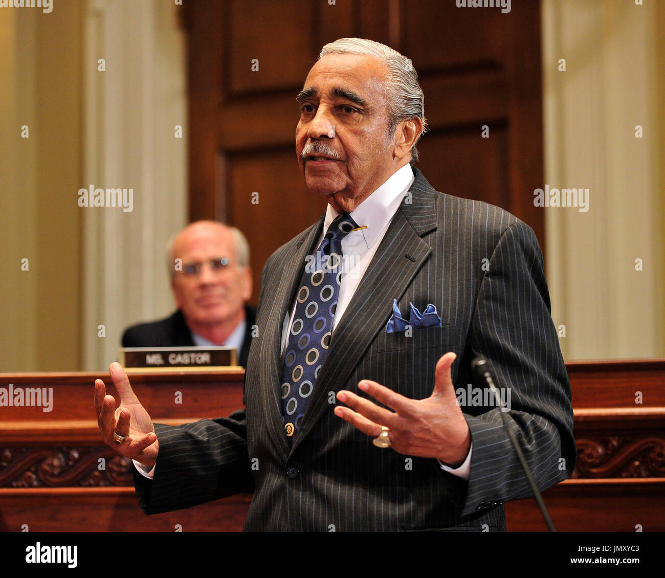 United States Representative Charles Rangel (Democrat of New York ...