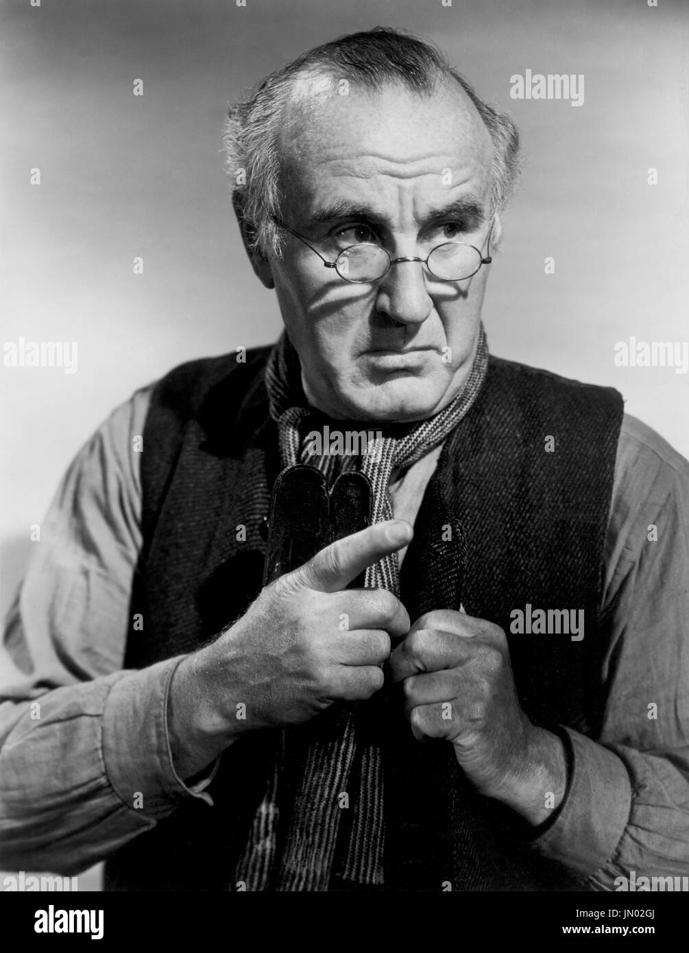 Donald Crisp, Publicity Portrait for the Film, "How Green Was My Valley