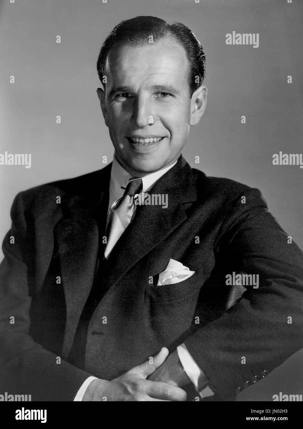 Hume Cronyn, Publicity Portrait, Metro-Goldwyn-Mayer, 1943 Stock Photo