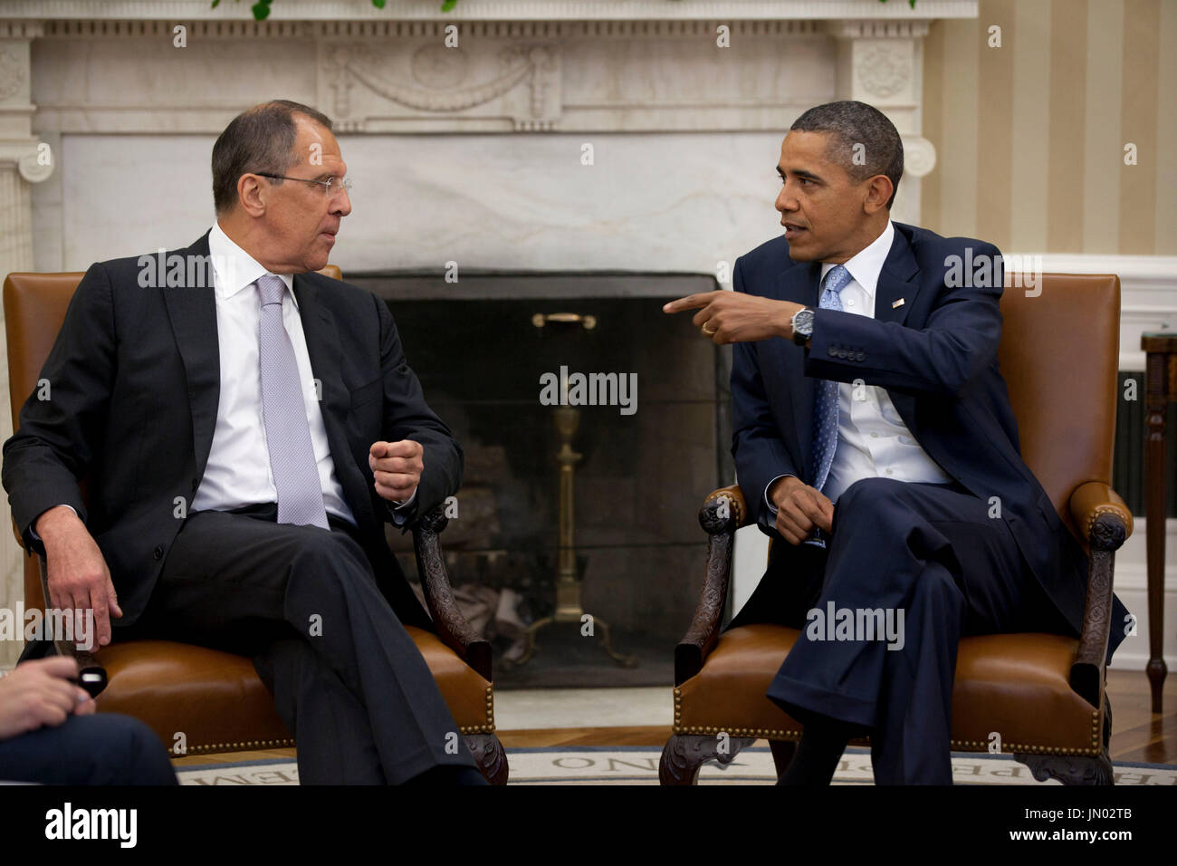United States President Barack Obama meets with Russian Foreign ...