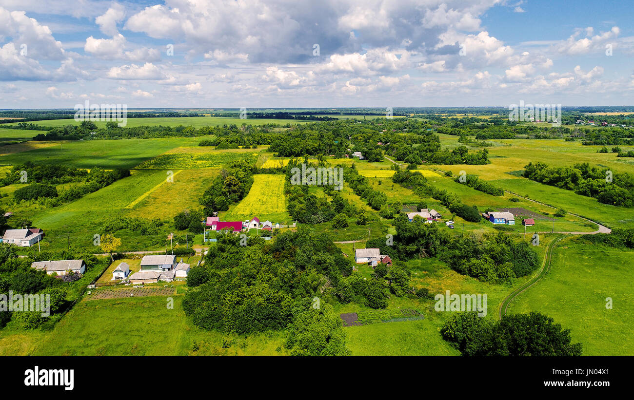 Rural landscape from height hi-res stock photography and images - Alamy