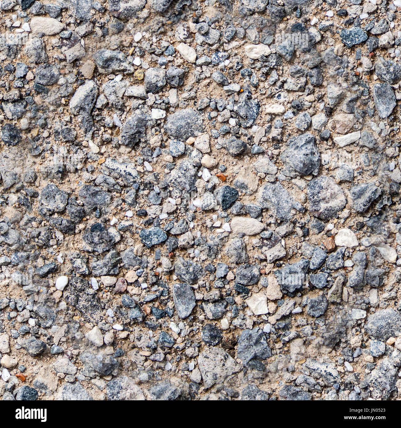 seamless beach crushed rocky texture with sand. background, pattern