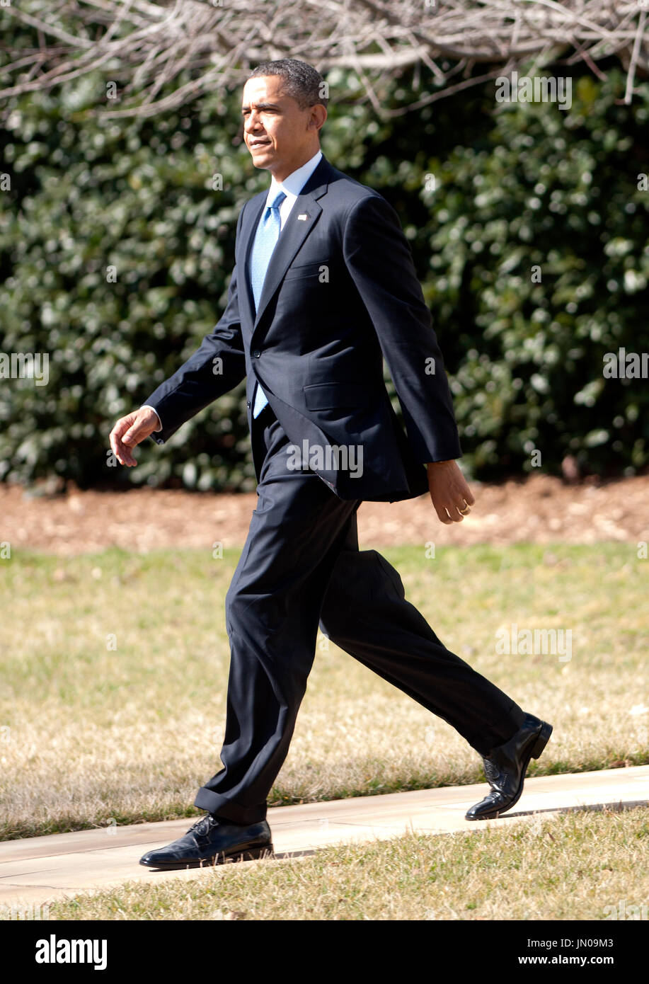 United States President Barack Obama departs for a day trip to Miami ...