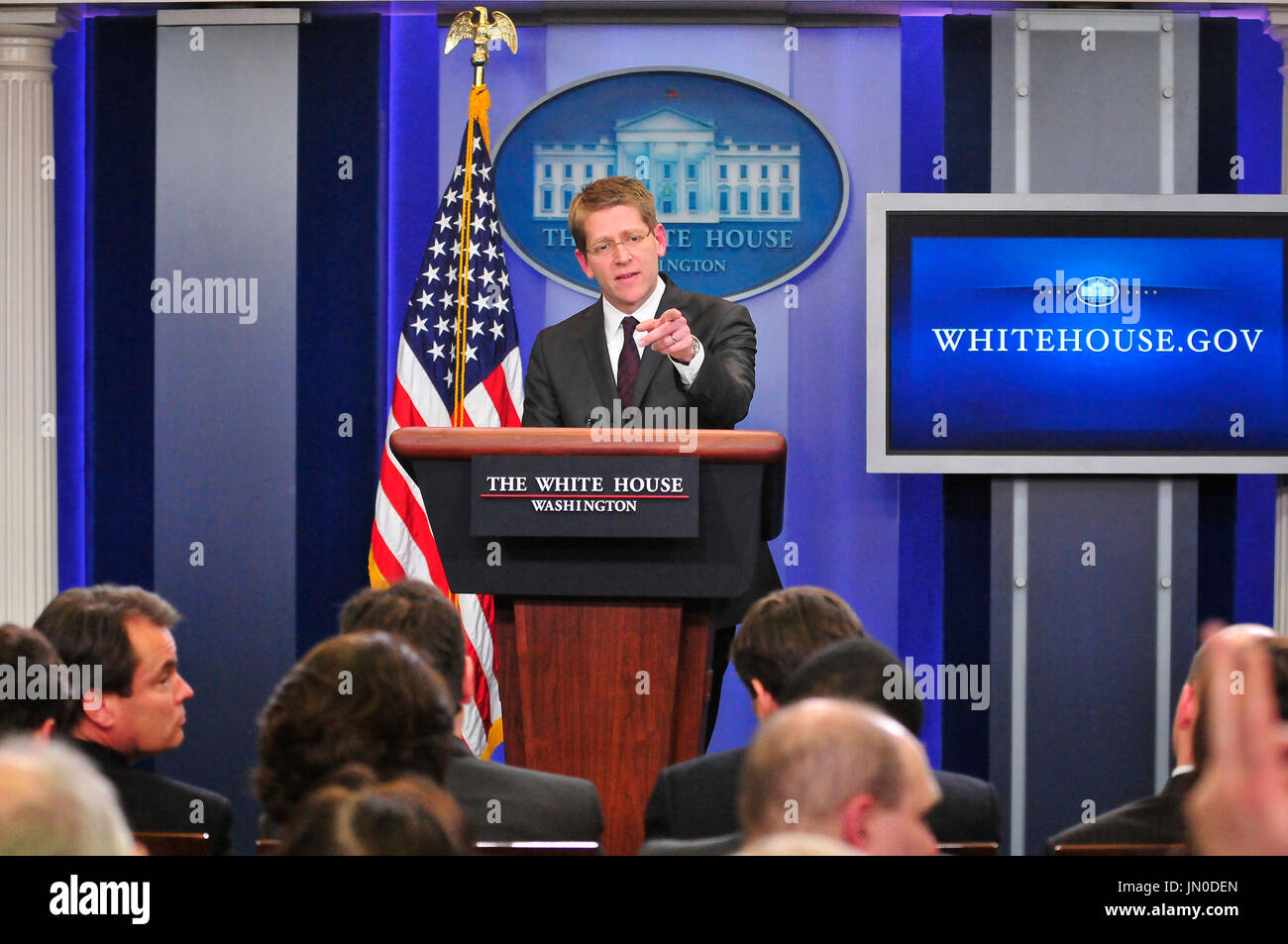 United States President Barack Obama's new Press Secretary, Jay Carney ...