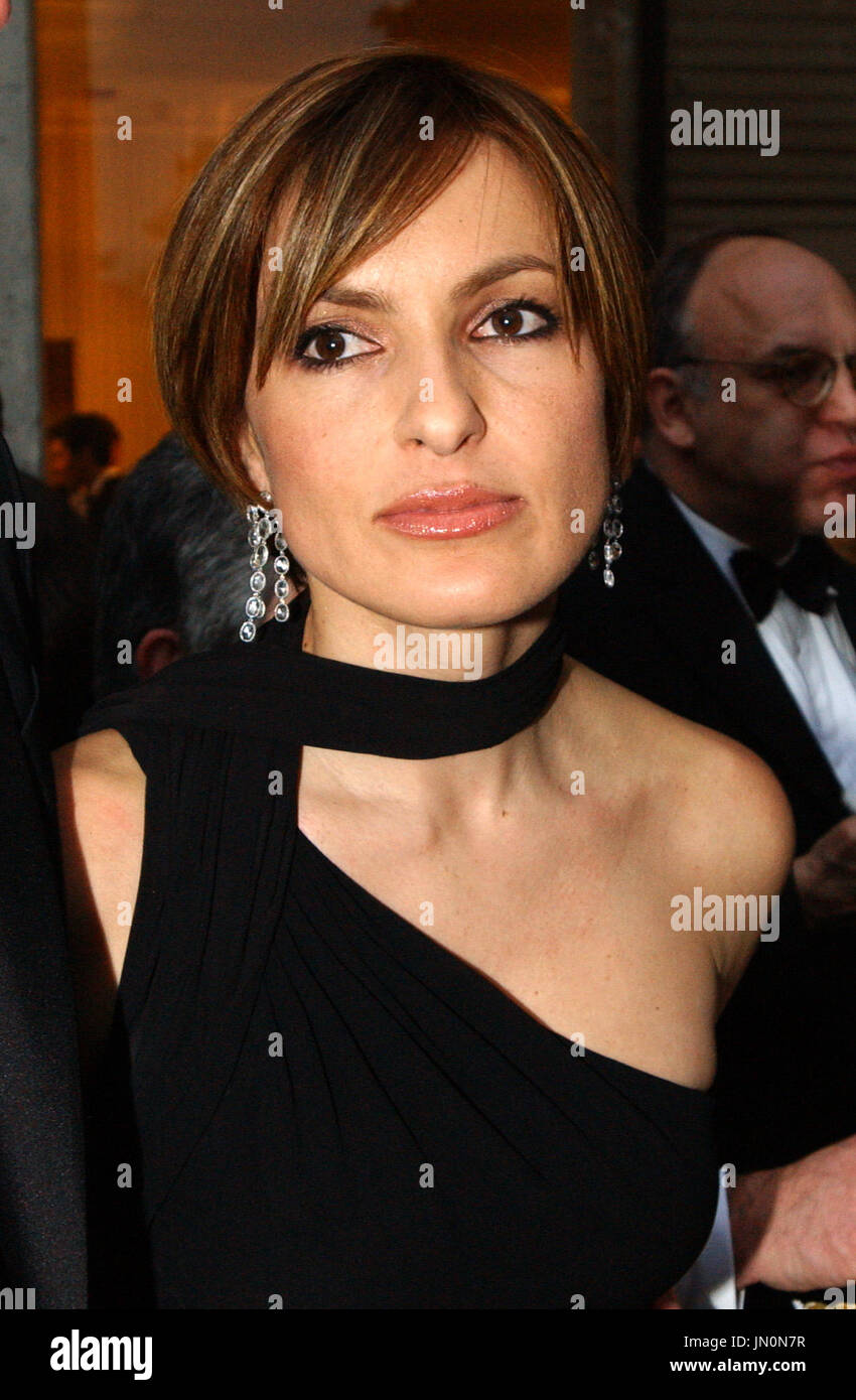 Mariska Hargitay, star of the NBC series "Law and Order: Special