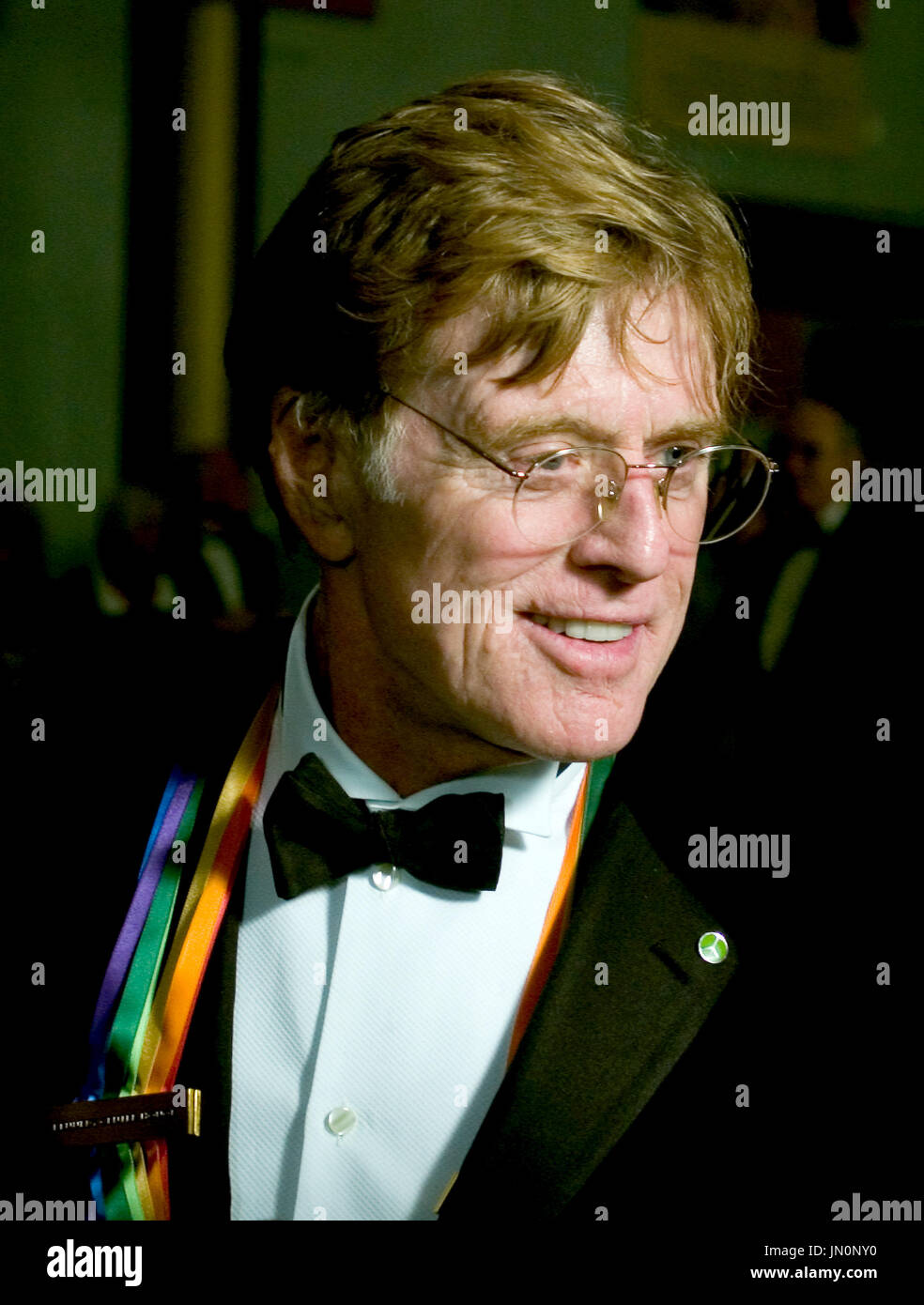 2005 Kennedy Center honoree Robert Redford arrives for the Kennedy