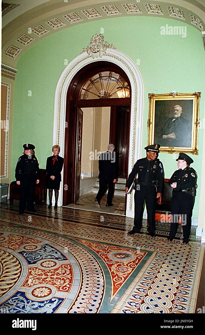 Three uniformed United States Capitol Police Officers and one ...