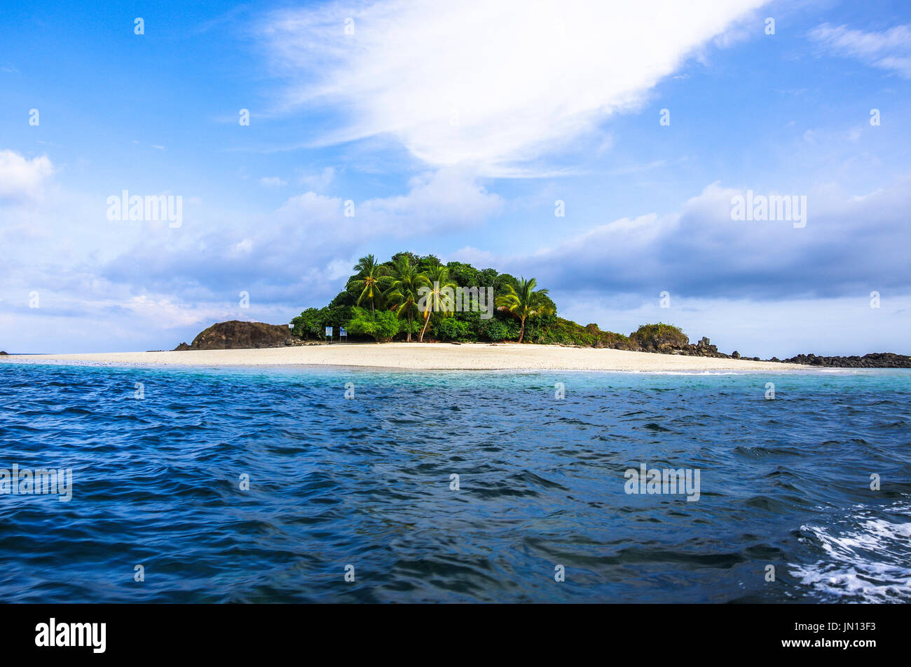 images from coiba island national nature park in Panama Stock Photo