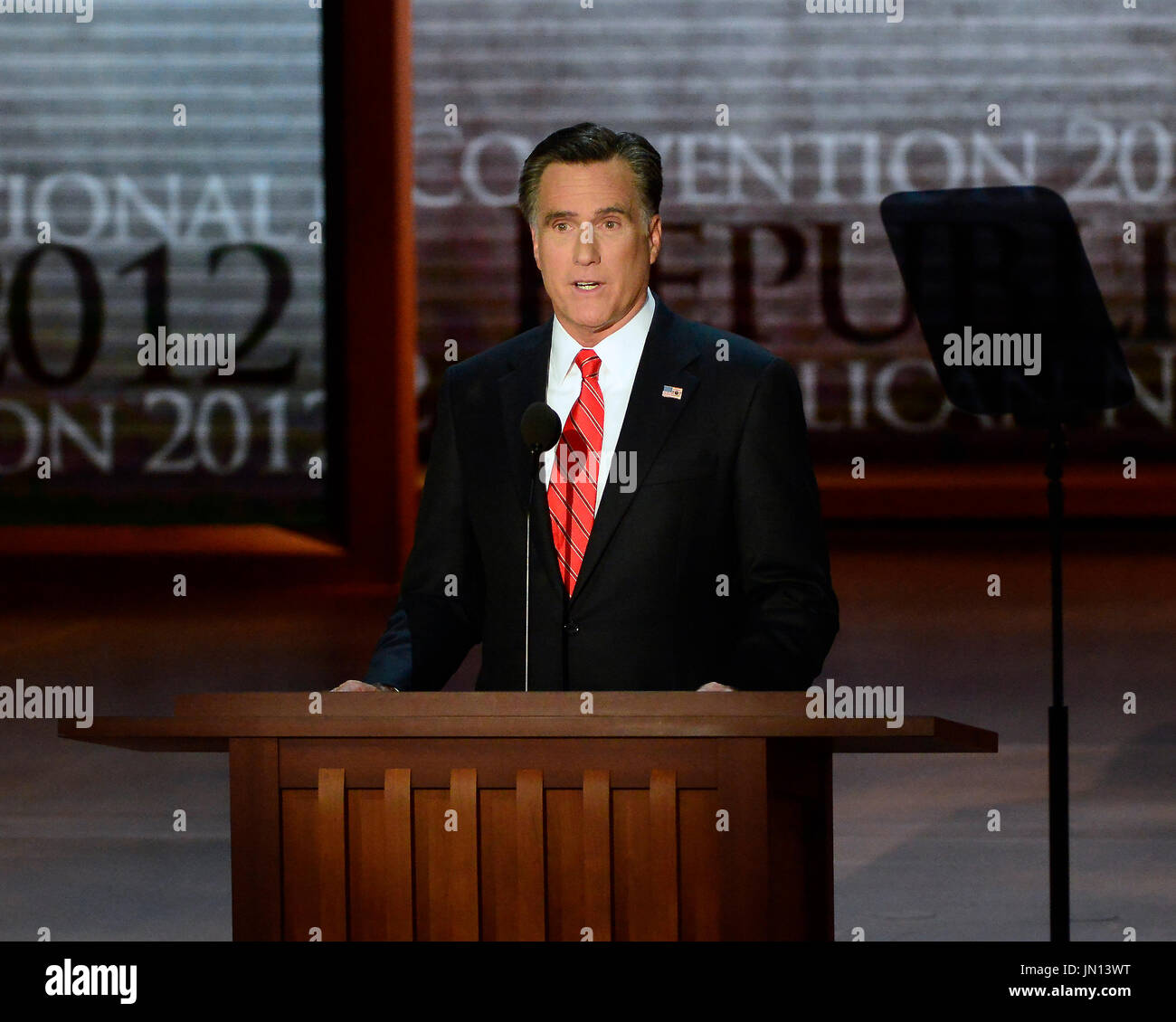 Mitt Romney, Republican nominee for President of the United States ...