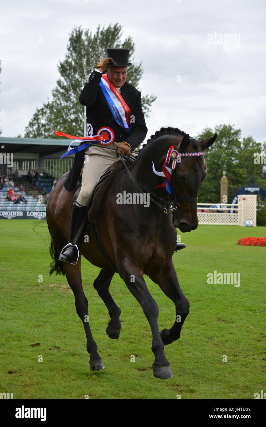 Royal International Horse Show, Hickstead, Sussex. 28th July, 2017