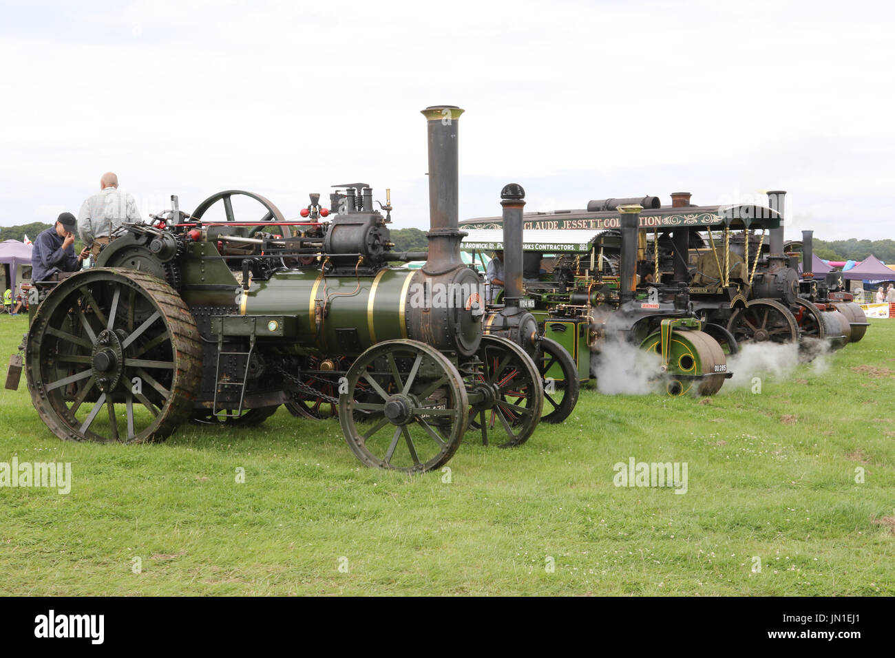Steam Engines at Ringmer Steam and Country Show Stock Photo
