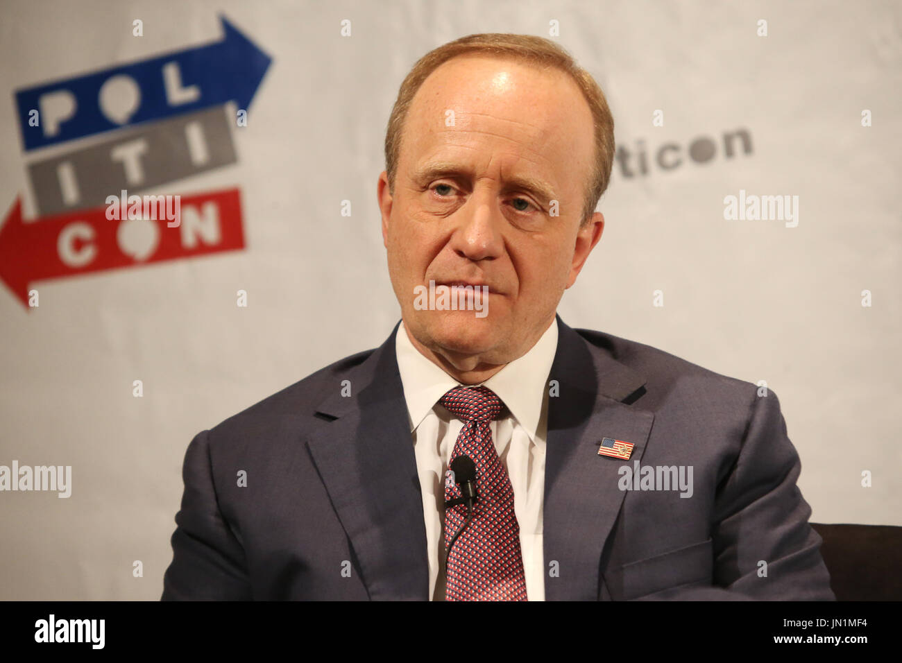 Pasadena, Ca. 29th July, 2017. Paul Begala pictured during the Art of ...