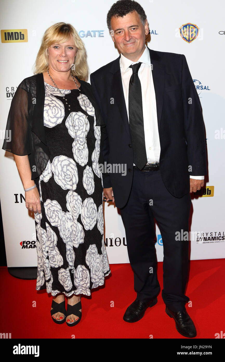 National Film and Television School's (NFTS) Gala at Old Billingsgate, London  Featuring: Sue Vertue, Steven Moffat Where: London, United Kingdom When: 27 Jun 2017 Credit: WENN.com Stock Photo