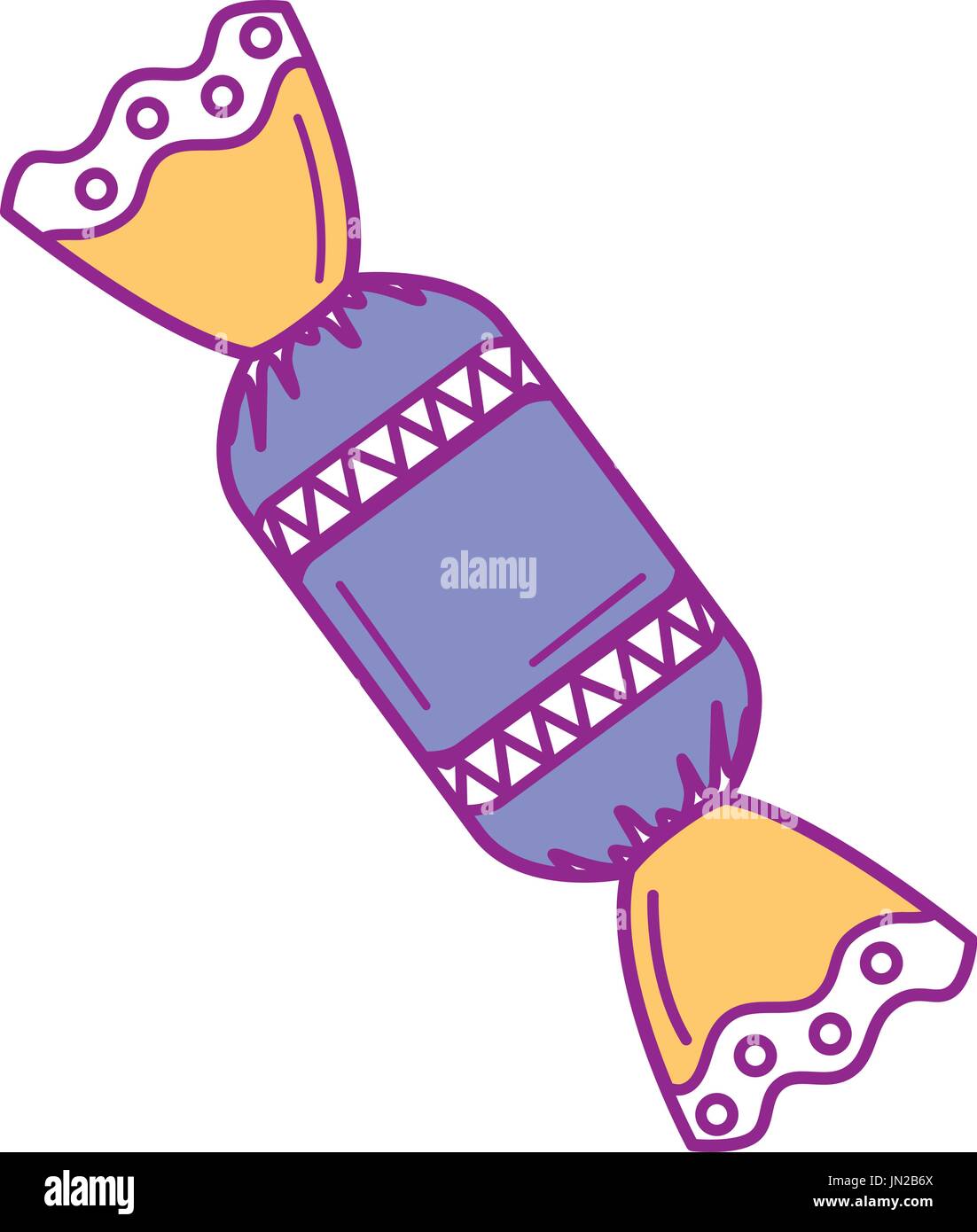 sweet candy isolated icon vector illustration design Stock Vector Image ...