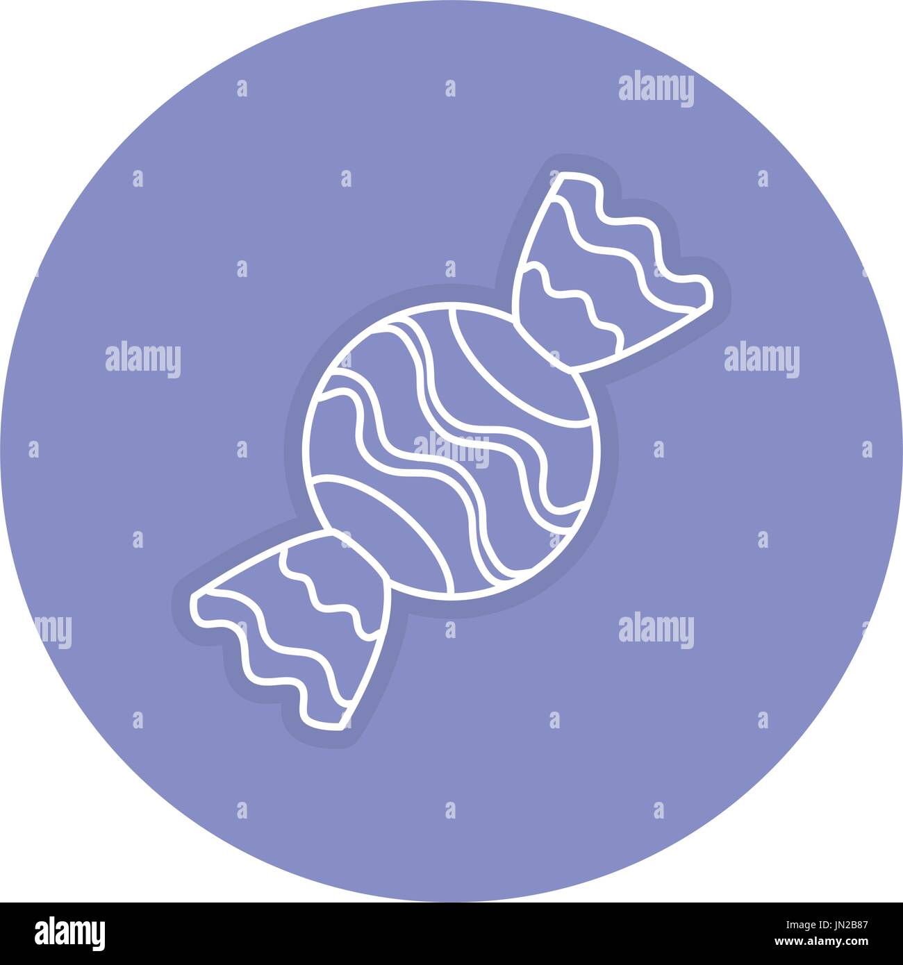 sweet candy isolated icon vector illustration design Stock Vector Image ...