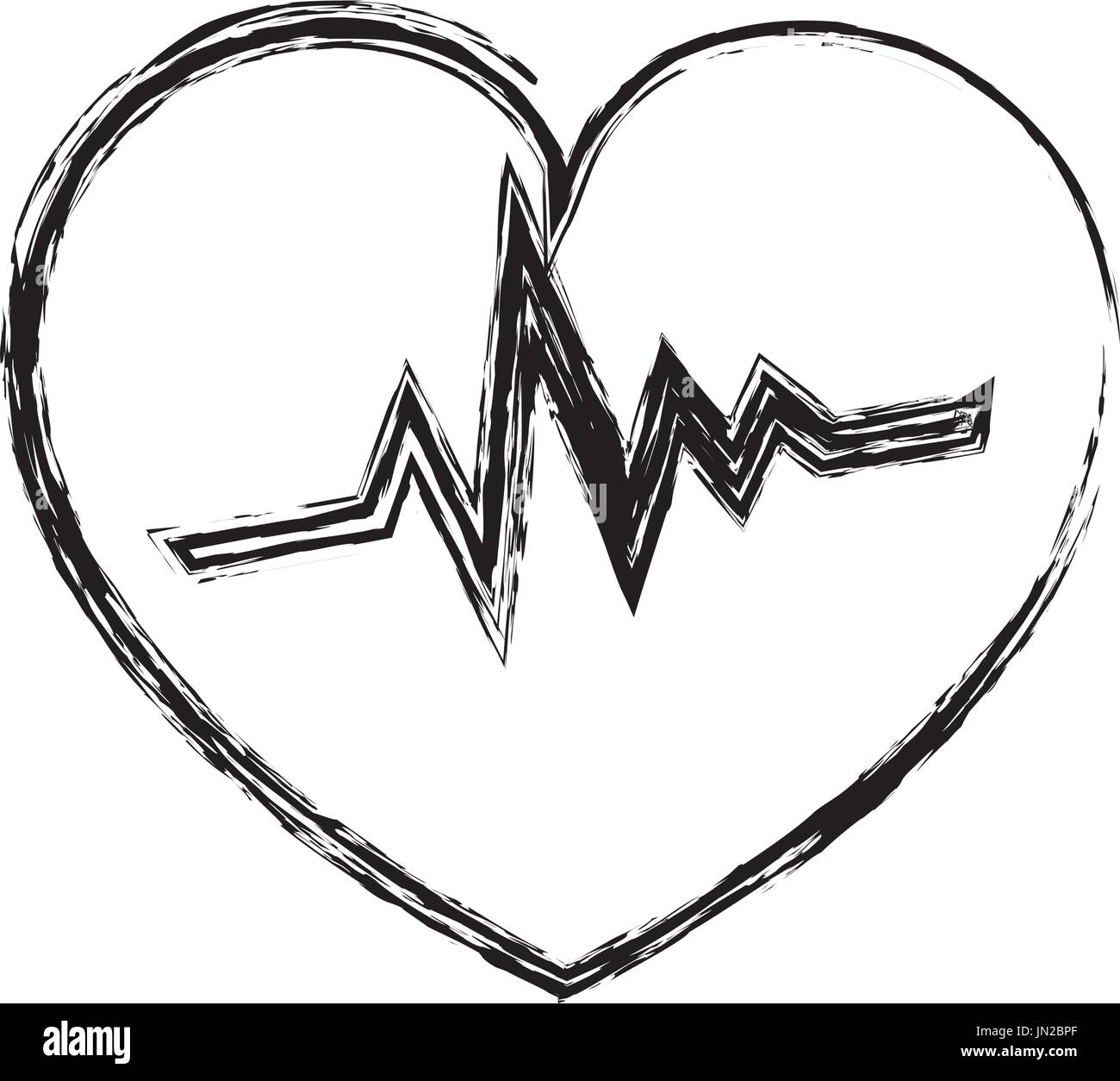 heart cardiology isolated icon vector illustration design Stock Vector ...
