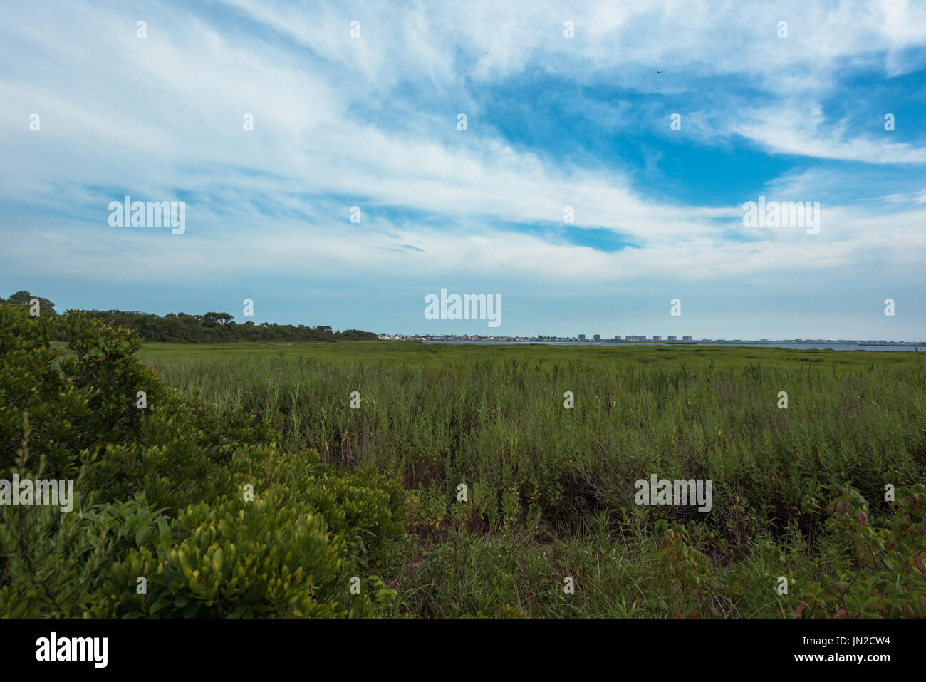 Views on Jamaica Bay, Queens, New York Stock Photo Alamy