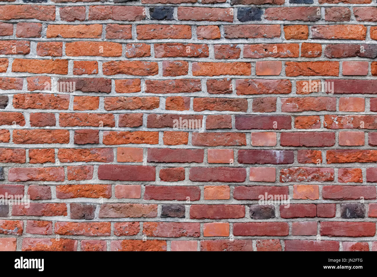 Old red brick wall background Stock Photo - Alamy