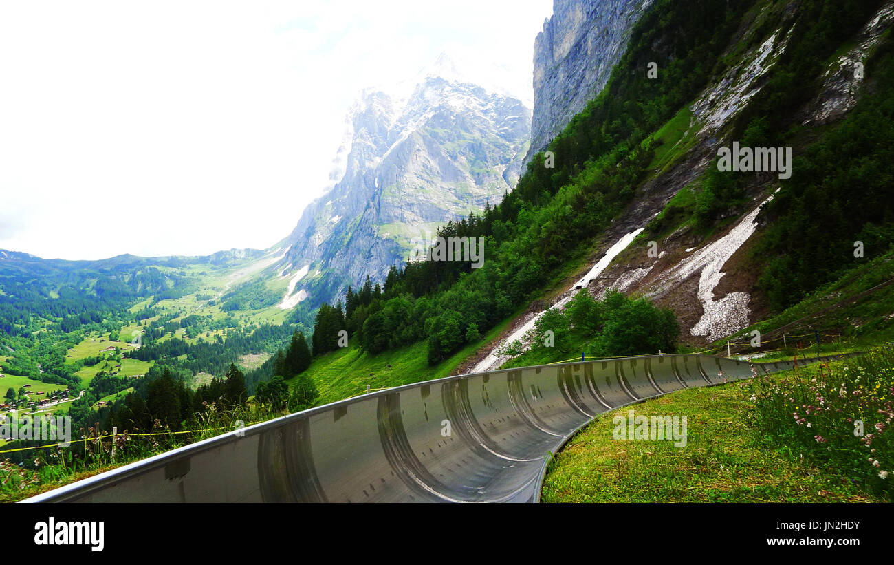 Swiss toboggan hires stock photography and images Alamy