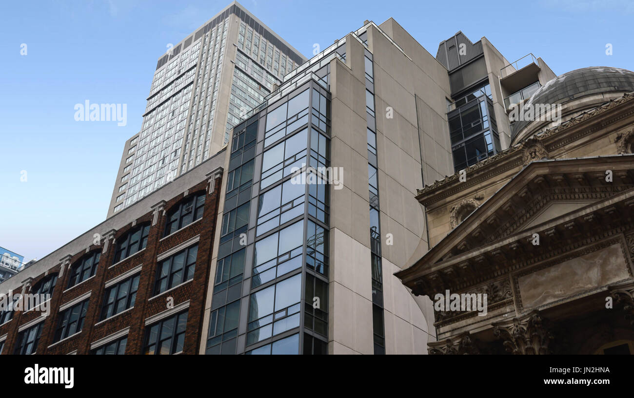 Residential buildings in downtown Toronto Ontario Canada Stock Photo ...