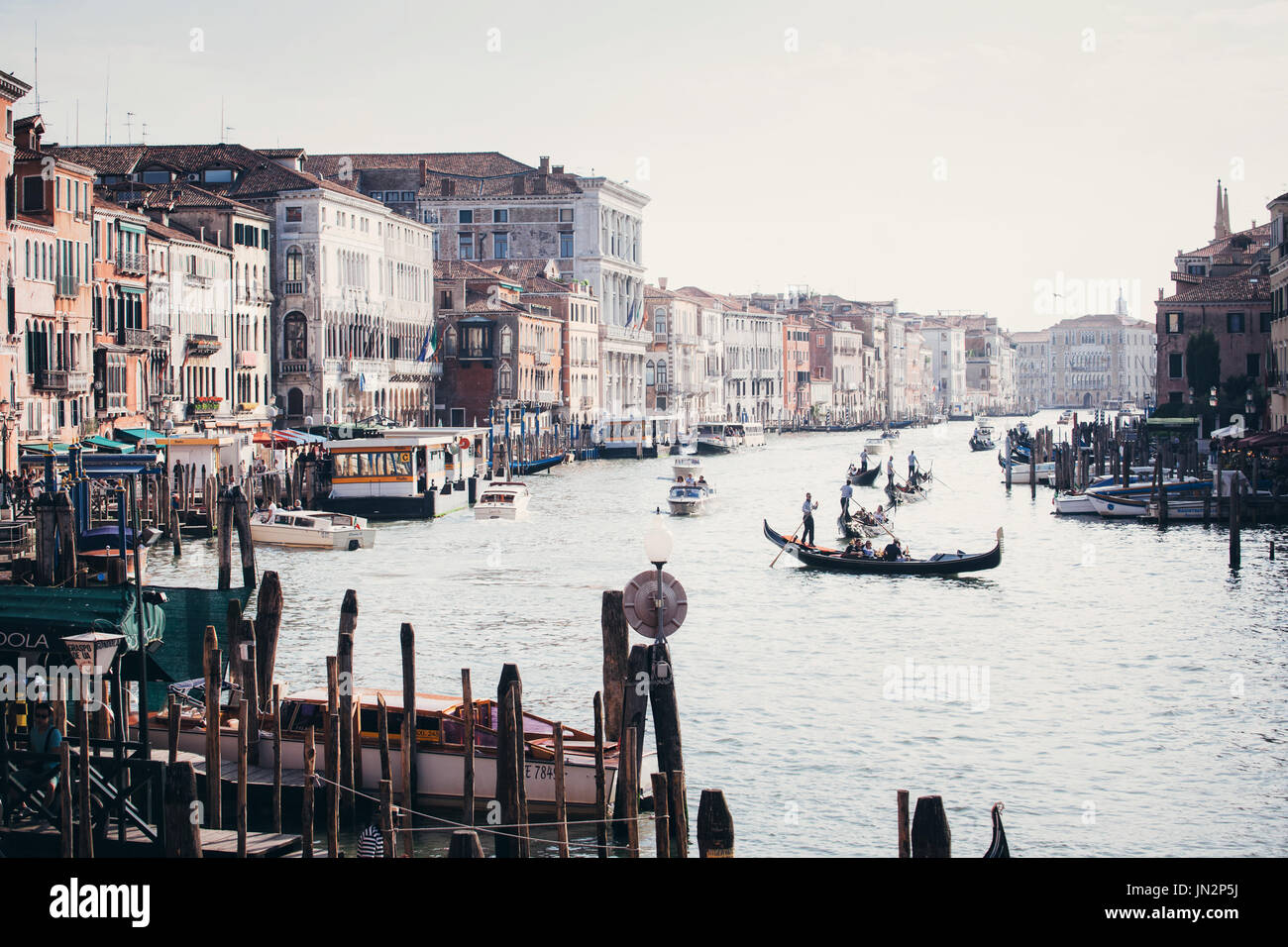 The colors of sunset on grand canal hi-res stock photography and images ...
