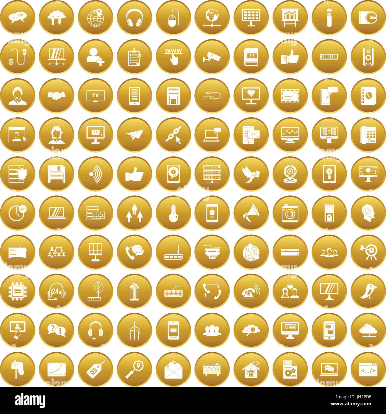 Gold mouse arrow Stock Vector Images - Alamy