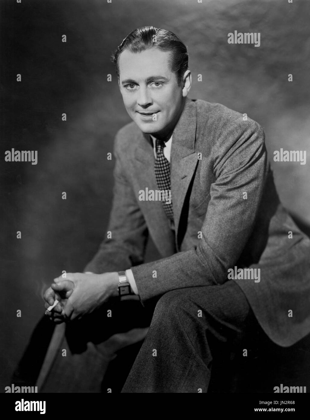 James Dunn, Publicity Portrait for the Film, 'Sob Sister', Fox Film Corp., 1931 Stock Photo