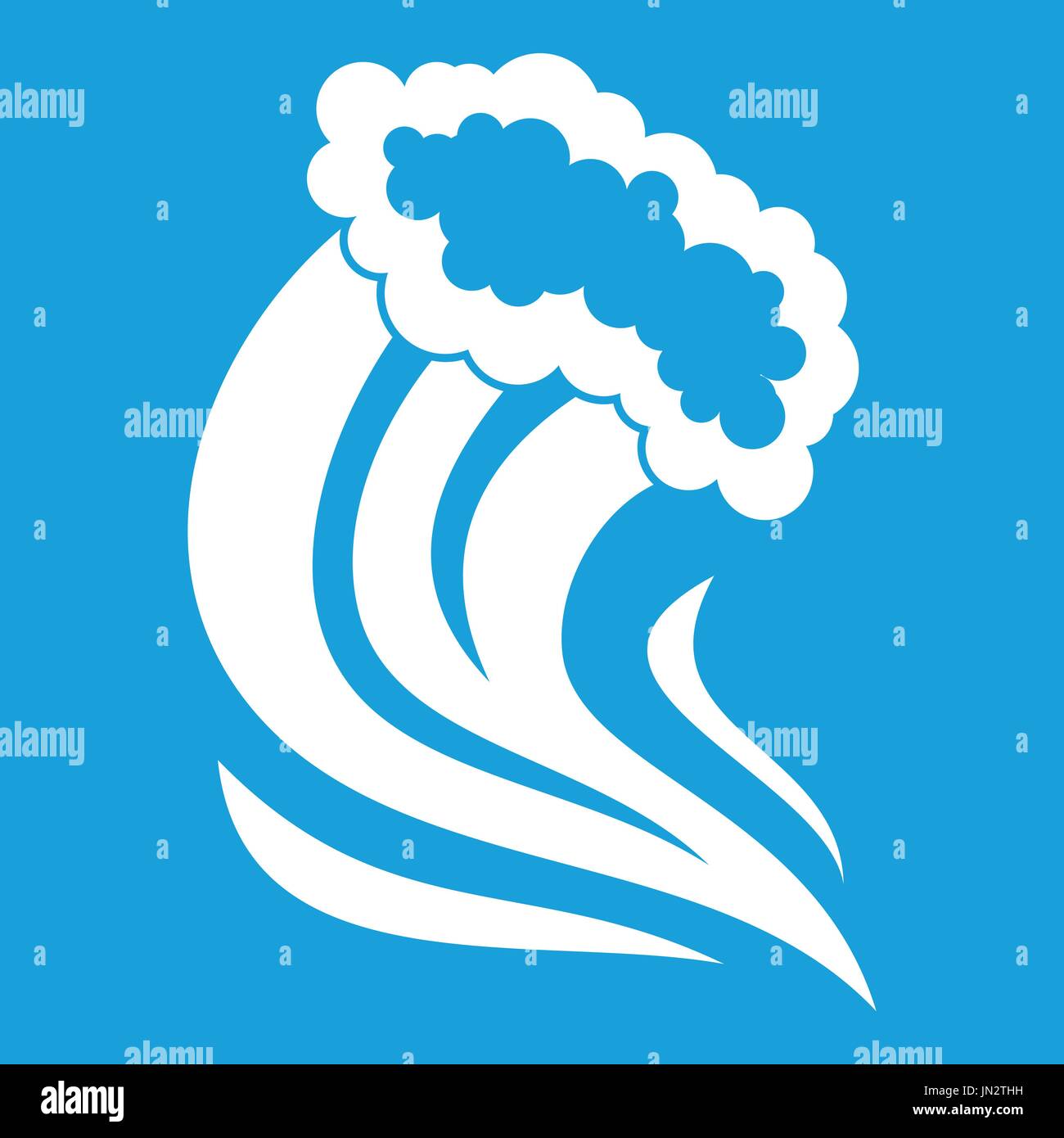 Foamy splash icon white Stock Vector Image & Art - Alamy