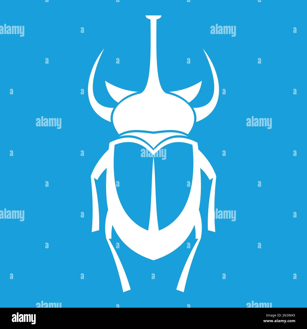 Weevil beetle icon white Stock Vector Image & Art - Alamy