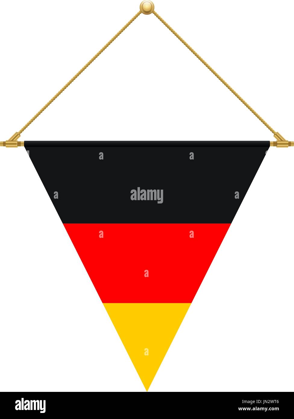 triangle flag template