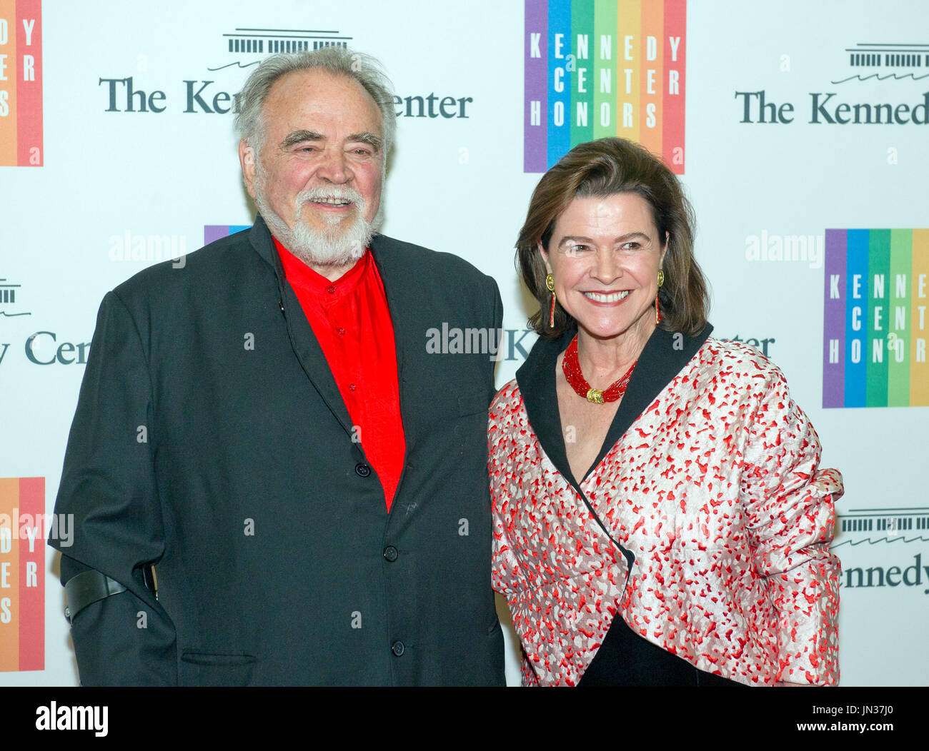 Herbert V. Kohler, Jr. and his wife, Natalie, arrive for the formal