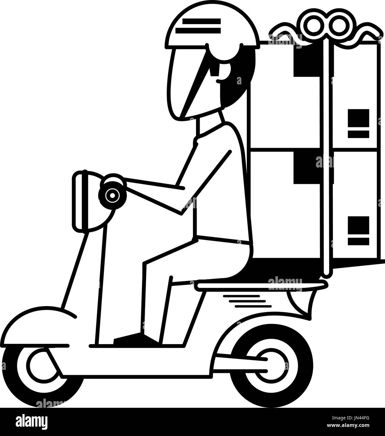 Mailman Black and White Stock Photos &amp; Images - Alamy