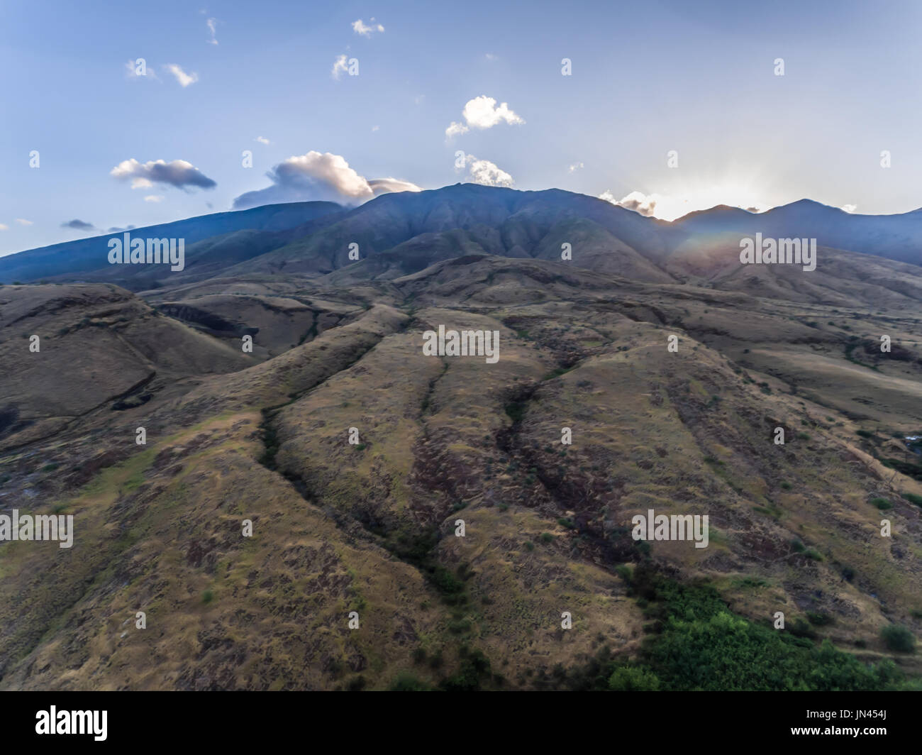Aerial maui shoreline sunrise hi-res stock photography and images - Alamy