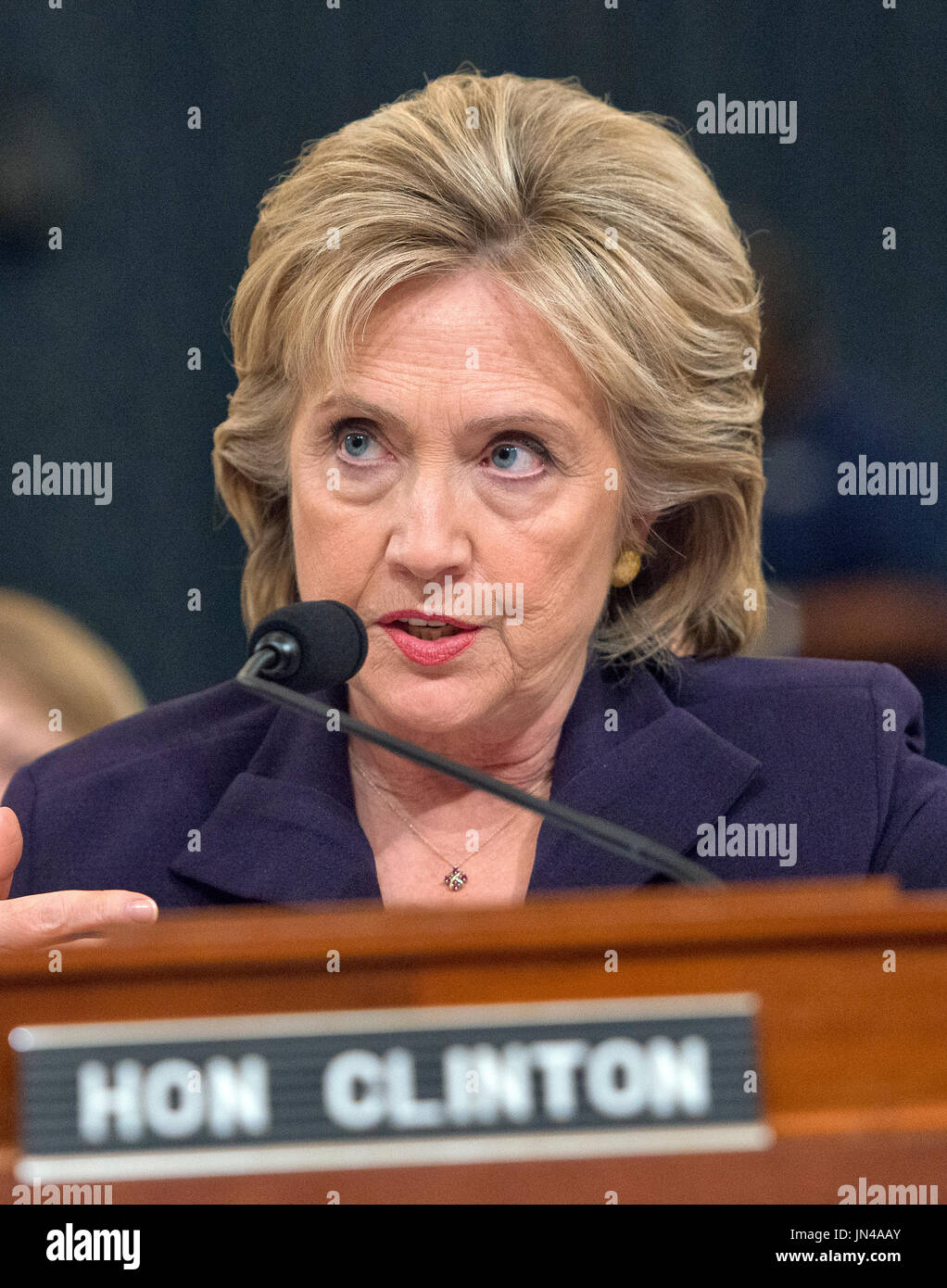 Former United States Secretary of State Hillary Rodham Clinton, a ...
