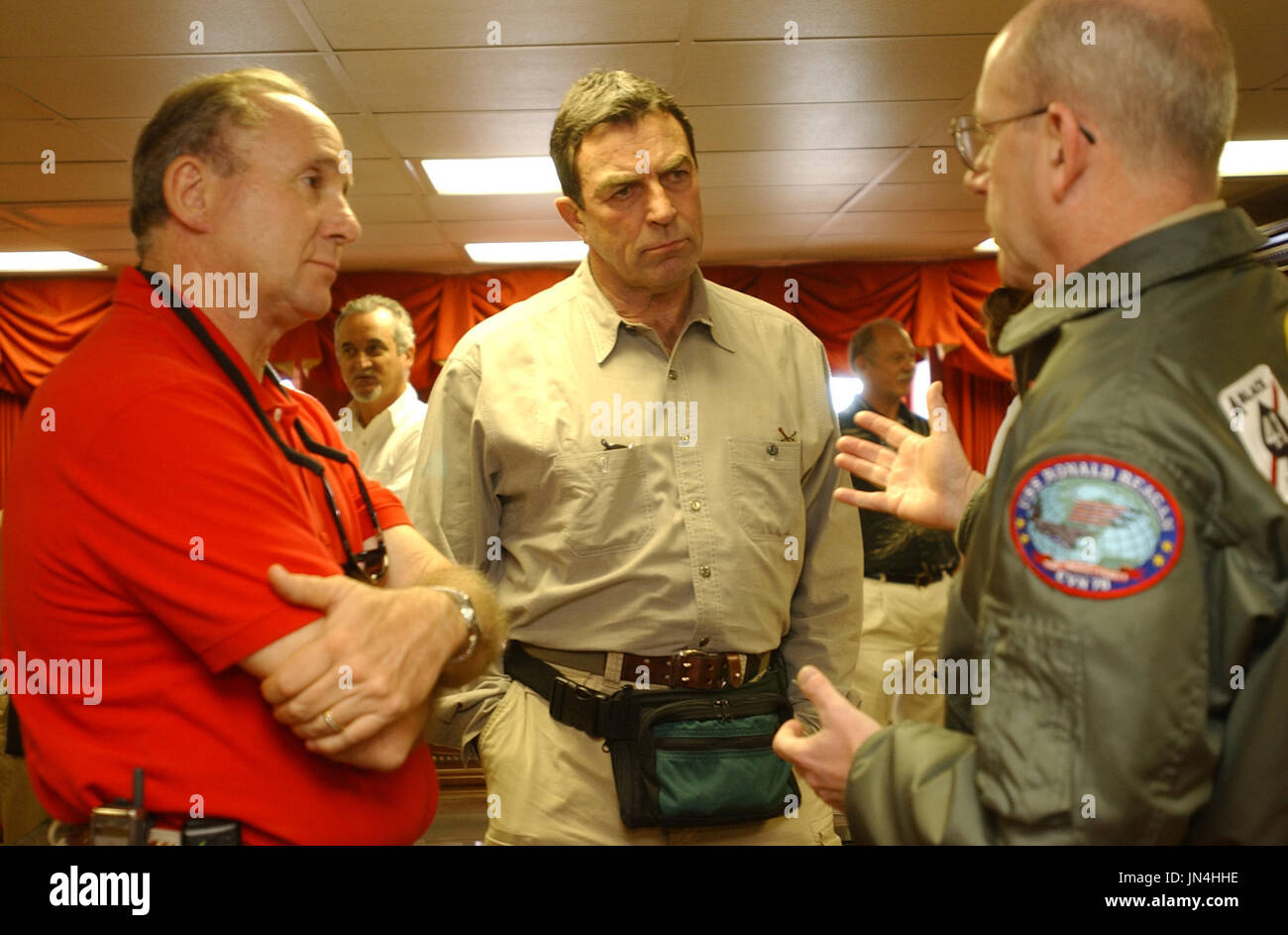 Michael Reagan, son of former President Ronald Reagan, left, and actor ...