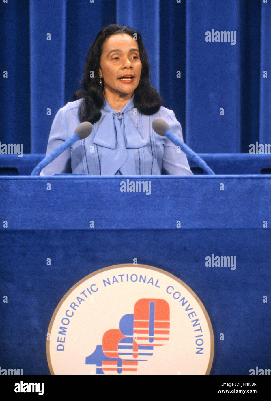 Coretta Scott King, wife of slain civil rights leader Reverend Dr ...