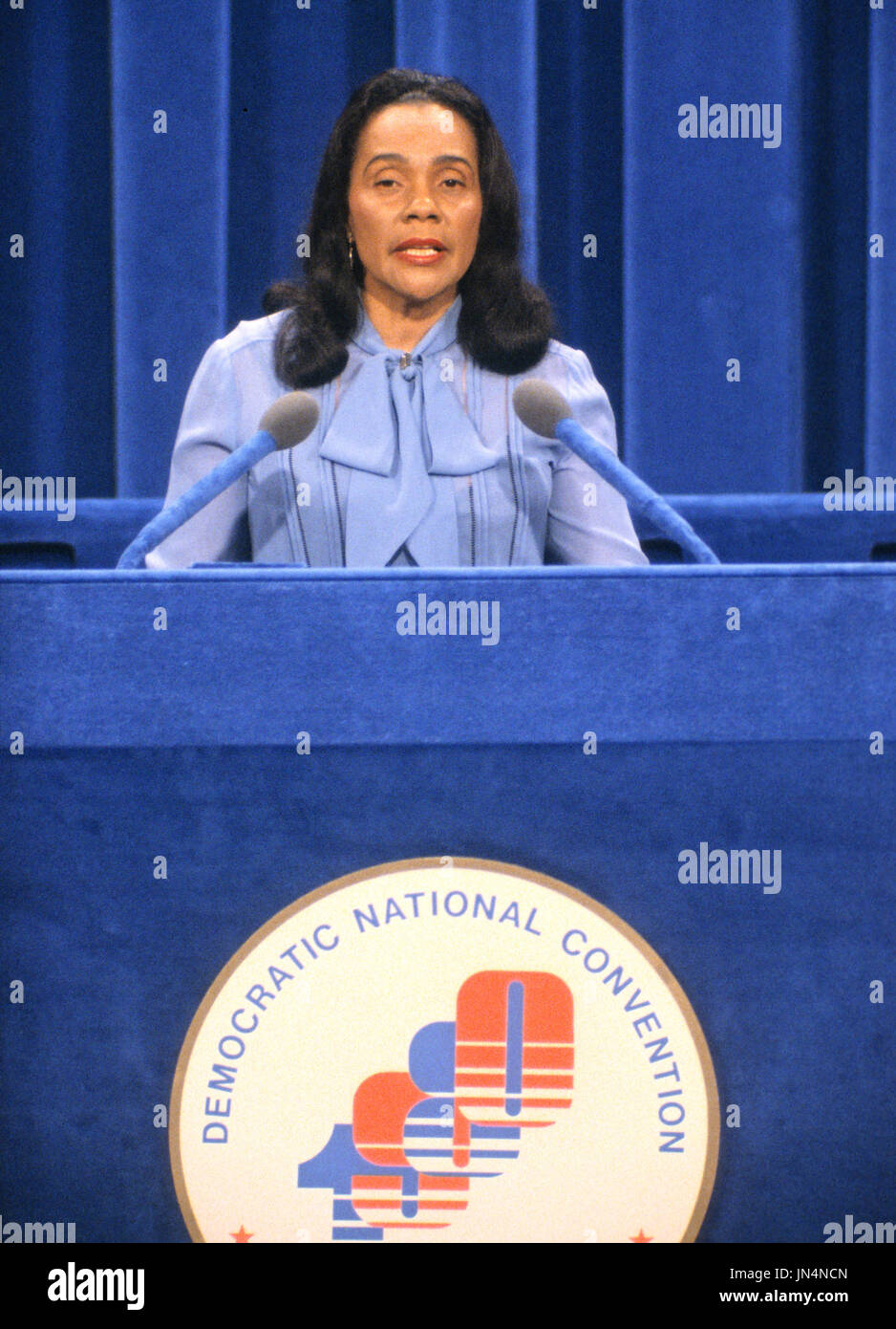 Coretta Scott King, wife of slain civil rights leader Reverend Dr ...