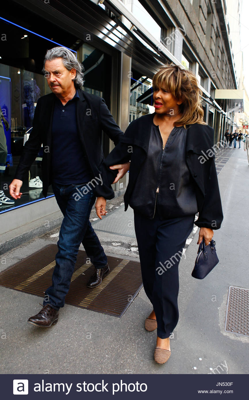 Tina Turner and Erwin Bach. Tina Turner and her husband Erwin Bach Stock Photo 150702847 Alamy