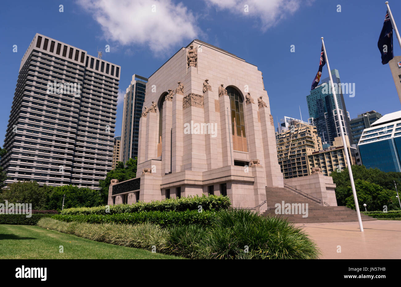 ANZAC War Memorial in Sydney Australia Stock Photo
