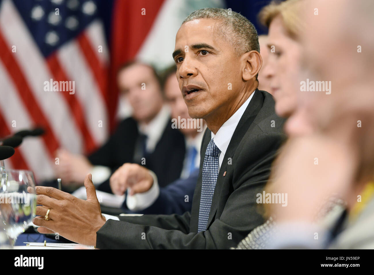 United States President Barack Obama attends a bilateral meeting with ...