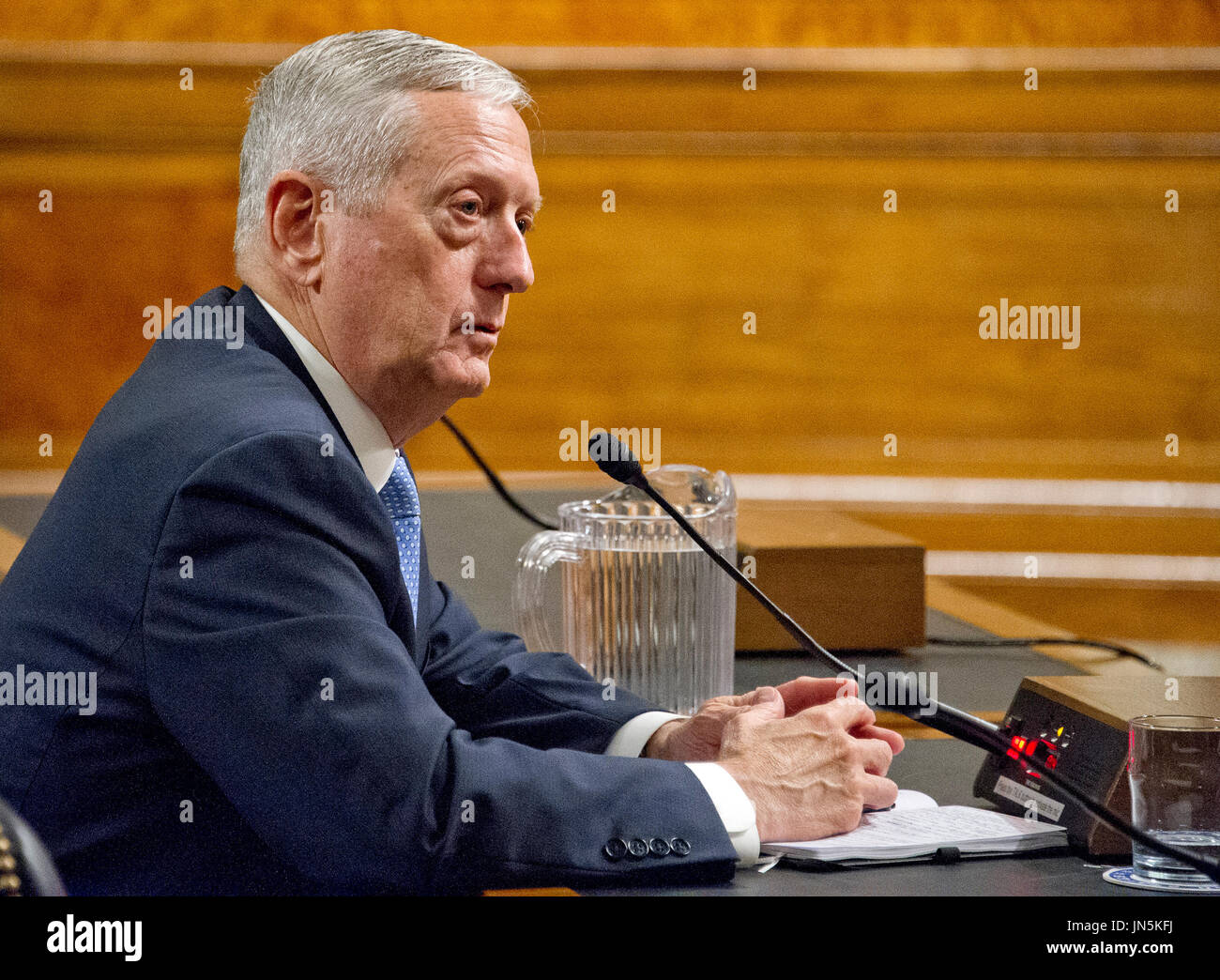 United States Marine Corps General James N. Mattis (retired) testifies ...