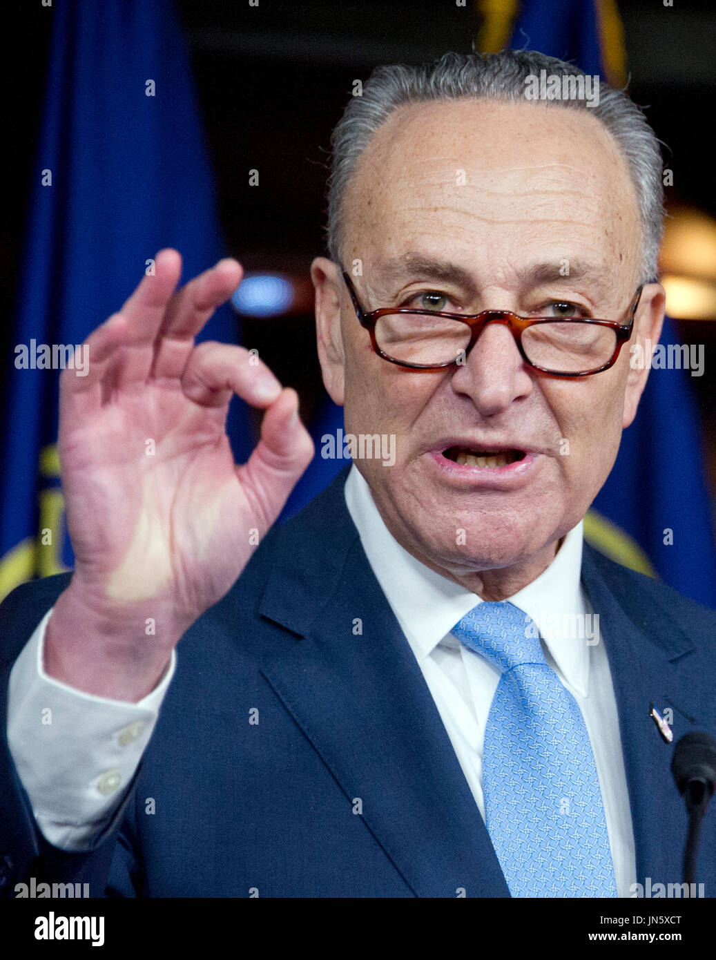 United States Senate Minority Leader Chuck Schumer (Democrat of New ...