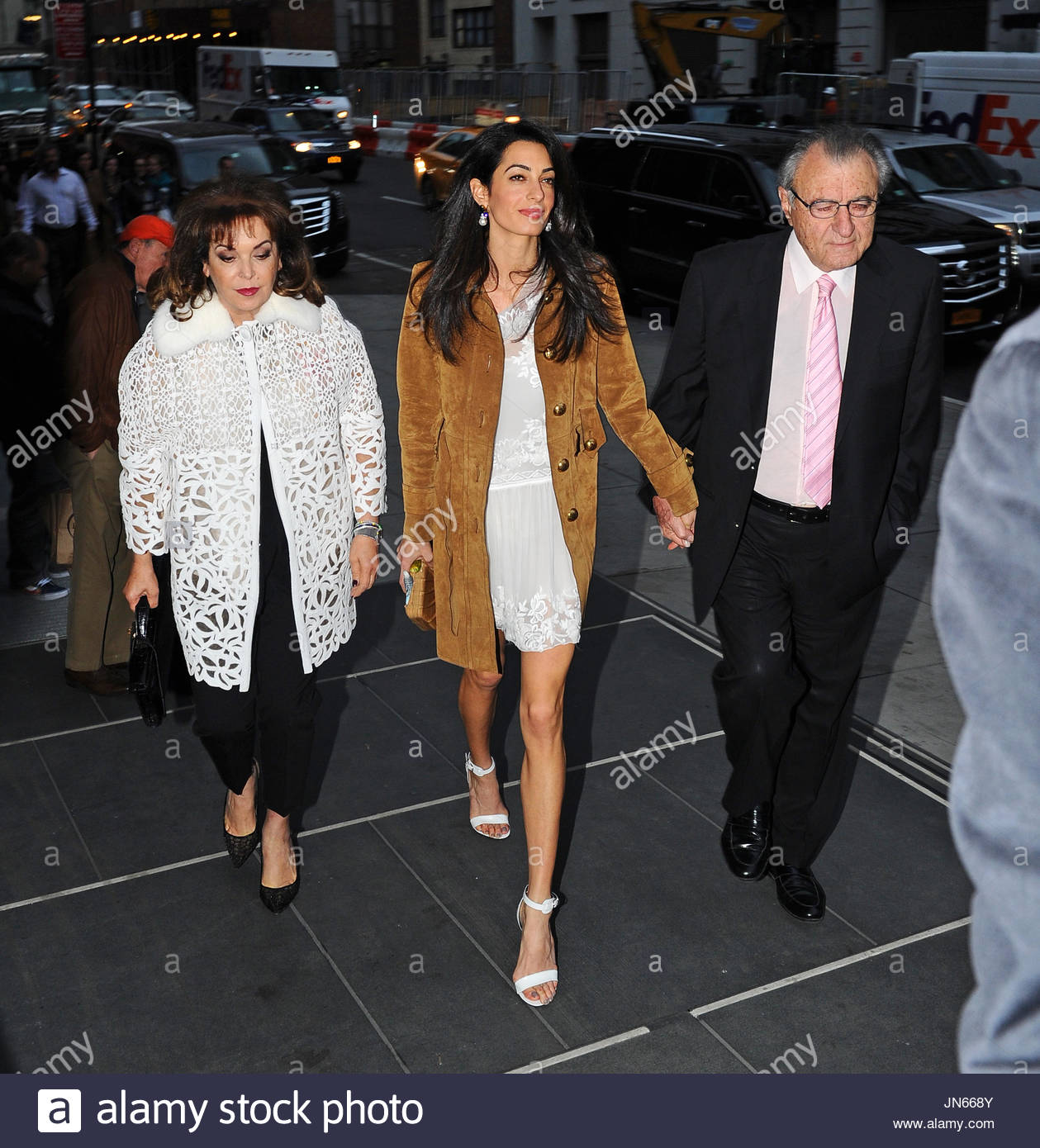 Amal Ramzi Alamuddin Clooney Stock Photos & Amal Ramzi Alamuddin