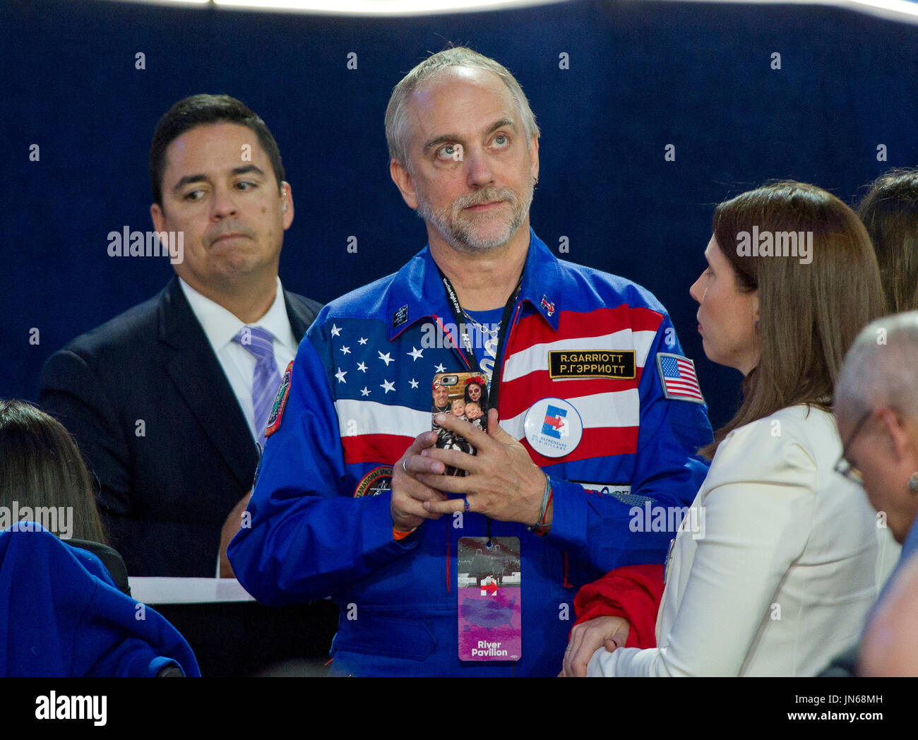 Richard Garriott, famed video game developer, attends the Hillary Clinton Election Night Event at the Jacob K. Javits Convention Center in New York, New York on Tuesday, November 8, 2016. Credit: Ron Sachs / CNP Stock Photo
